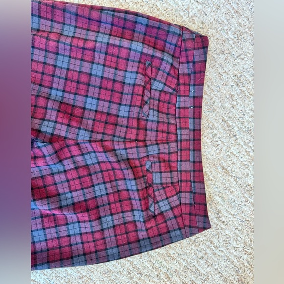 Plaid pants, size 9, good condition. Reitmans - Picture 3 of 8
